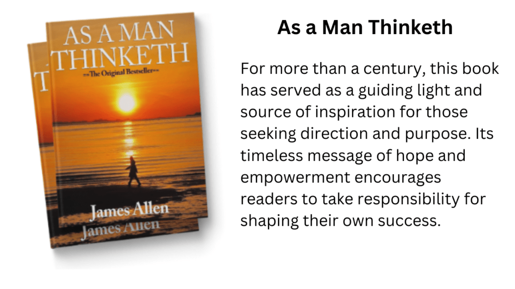 As a Man Thinketh Free Book